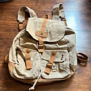 MOSSIMO Canvas backpack